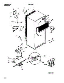 05 - Cooling System parts for Frigidaire Refrigerator FRT18PRBD1 from AppliancePartsPros.com