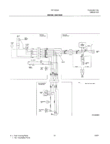 10 - Wiring Diagram parts for Frigidaire Refrigerator FRT18S6AW0 from AppliancePartsPros.com