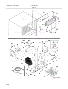 09 - System parts for Frigidaire Refrigerator FRT21HC5DW9 from AppliancePartsPros.com
