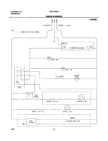 10 - Wiring Schematic parts for Frigidaire Refrigerator FRT21HR6AQ0 from AppliancePartsPros.com