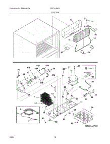 09 - System parts for Frigidaire Refrigerator FRT21HS6DW0 from AppliancePartsPros.com