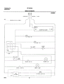10 - Wiring Schematic parts for Frigidaire Refrigerator FRT21HS6AQ4 from AppliancePartsPros.com