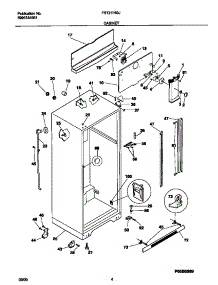 03 - Cabinet parts for Frigidaire Refrigerator FRT21INGJB0 from AppliancePartsPros.com