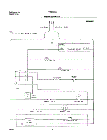 10 - Wiring Schematic parts for Frigidaire Refrigerator FRT21KD3AT3 from AppliancePartsPros.com