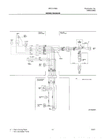 11 - Wiring Diagram parts for Frigidaire Refrigerator FRT21KR6AB0 from AppliancePartsPros.com