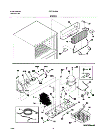 09 - System parts for Frigidaire Refrigerator FRT21HR6AQ1 from AppliancePartsPros.com