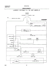 10 - Wiring Schematic parts for Frigidaire Refrigerator FRT21HP5AW3 from AppliancePartsPros.com