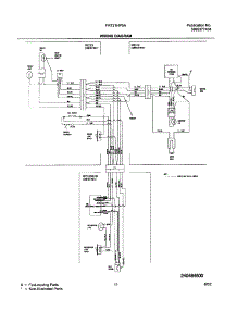 11 - Wiring Diagram parts for Frigidaire Refrigerator FRT21HP5AW3 from AppliancePartsPros.com