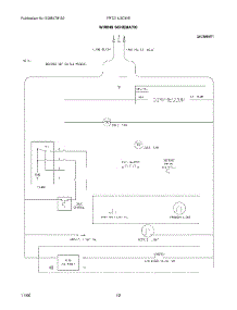 12 - Wiring Schematic parts for Frigidaire Refrigerator FRT21IL5DWB from AppliancePartsPros.com