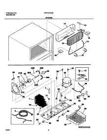 09 - System parts for Frigidaire Refrigerator FRT21KG4CW0 from AppliancePartsPros.com