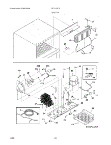 09 - System parts for Frigidaire Refrigerator FRT21FR7EB5 from AppliancePartsPros.com