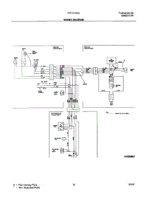 13 - Wiring Diagram parts for Frigidaire Refrigerator FRT21IS6BQ2 from AppliancePartsPros.com