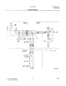 11 - Wiring Diagram parts for Frigidaire Refrigerator FRT21KD3AW1 from AppliancePartsPros.com