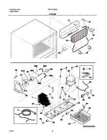 09 - System parts for Frigidaire Refrigerator FRT21KR6AB5 from AppliancePartsPros.com