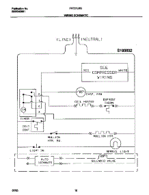 06 - Wiring Diagram parts for Frigidaire Refrigerator FRT21LRGD6 from AppliancePartsPros.com
