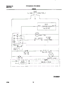 06 - Wiring Diagram parts for Frigidaire Refrigerator FRT21QRCW5 from AppliancePartsPros.com