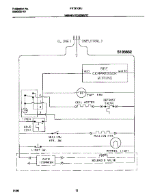 06 - Wiring Diagram parts for Frigidaire Refrigerator FRT21QRJD2 from AppliancePartsPros.com
