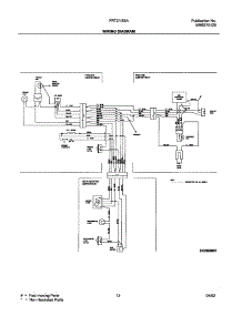 13 - Wiring Diagram parts for Frigidaire Refrigerator FRT21IS6BW1 from AppliancePartsPros.com