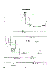 10 - Wiring Schematic parts for Frigidaire Refrigerator FRT21KS6CW0 from AppliancePartsPros.com