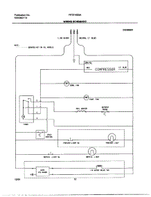 10 - Wiring Schematic parts for Frigidaire Refrigerator FRT21KS5AQ3 from AppliancePartsPros.com