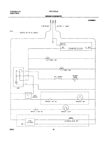 12 - Wiring Schematic parts for Frigidaire Refrigerator FRT21FS5AQ4 from AppliancePartsPros.com
