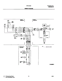 13 - Wiring Diagram parts for Frigidaire Refrigerator FRT21H8CB0 from AppliancePartsPros.com