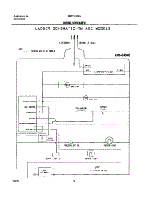 10 - Wiring Schematic parts for Frigidaire Refrigerator FRT21HR6AB3 from AppliancePartsPros.com