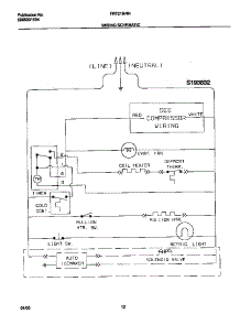 06 - Wiring Diagram parts for Frigidaire Refrigerator FRT21NNHB2 from AppliancePartsPros.com