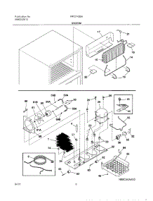 09 - System parts for Frigidaire Refrigerator FRT21KS5AQ0 from AppliancePartsPros.com