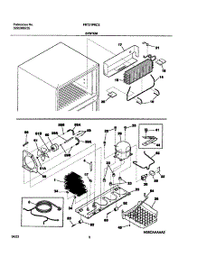 09 - System parts for Frigidaire Refrigerator FRT21P6CSB0 from AppliancePartsPros.com