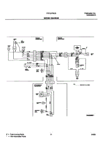 11 - Wiring Diagram parts for Frigidaire Refrigerator FRT21P6CSB0 from AppliancePartsPros.com