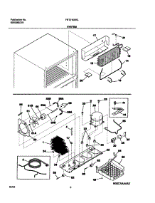 09 - System parts for Frigidaire Refrigerator FRT21KS6CQ0 from AppliancePartsPros.com