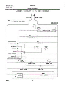 12 - Wiring Schematic parts for Frigidaire Refrigerator FRT21LR7AB6 from AppliancePartsPros.com
