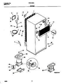 05 - System parts for Frigidaire Refrigerator FRT21NRGD1 from AppliancePartsPros.com