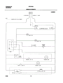 10 - Wiring Schematic parts for Frigidaire Refrigerator FRT21P5AQ4 from AppliancePartsPros.com