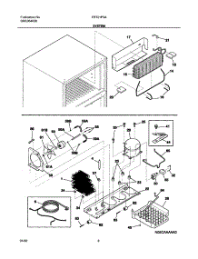 09 - System parts for Frigidaire Refrigerator FRT21P5AQ3 from AppliancePartsPros.com