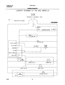 12 - Wiring Schematic parts for Frigidaire Refrigerator FRT21LR7AW3 from AppliancePartsPros.com