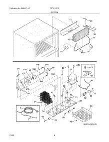 09 - System parts for Frigidaire Refrigerator FRT21LR7DS4 from AppliancePartsPros.com