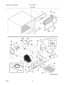 09 - System parts for Frigidaire Refrigerator FRT21LR8DSN from AppliancePartsPros.com