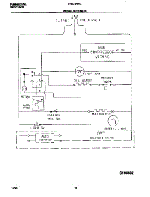 06 - Wiring Diagram parts for Frigidaire Refrigerator FRT21NRGD2 from AppliancePartsPros.com