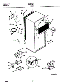 06 - System parts for Frigidaire Refrigerator FRT21TNCD6 from AppliancePartsPros.com