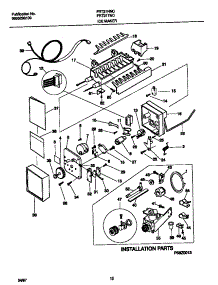 07 - Ice Maker parts for Frigidaire Refrigerator FRT21TNCD6 from AppliancePartsPros.com