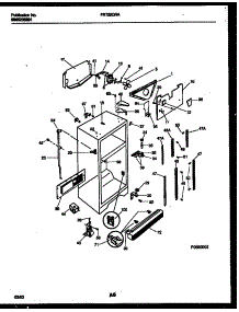 04 - Cabinet Parts parts for Frigidaire Refrigerator FRT22QRAW2 from AppliancePartsPros.com