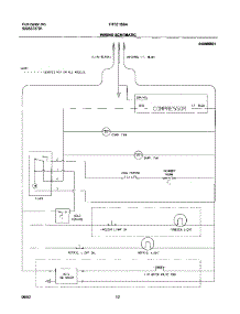 12 - Wiring Schematic parts for Frigidaire Refrigerator FRT21IS6BW2 from AppliancePartsPros.com