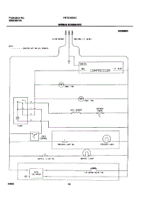 10 - Wiring Schematic parts for Frigidaire Refrigerator FRT21KG4CQ0 from AppliancePartsPros.com