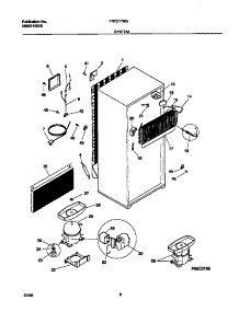 05 - System parts for Frigidaire Refrigerator FRT21TNGD1 from AppliancePartsPros.com