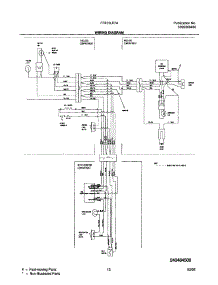 13 - Wiring Diagram parts for Frigidaire Refrigerator FRT21LR7AW4 from AppliancePartsPros.com