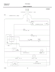 10 - Wiring Schematic parts for Frigidaire Refrigerator FRT21P6CSK1 from AppliancePartsPros.com