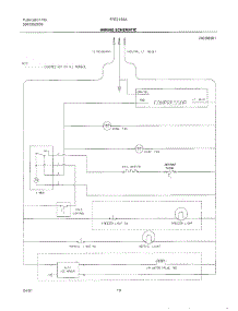 10 - Wiring Schematic parts for Frigidaire Refrigerator FRT21S6AB0 from AppliancePartsPros.com