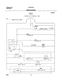 10 - Wiring Schematic parts for Frigidaire Refrigerator FRT21R7ASB5 from AppliancePartsPros.com